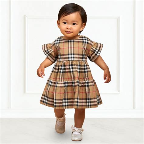 burberry kids silk dress|burberry kids dress collection.